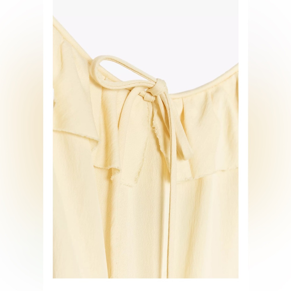 NWT ZARA SHORT RUFFLE DRESS - Picture 7 of 8